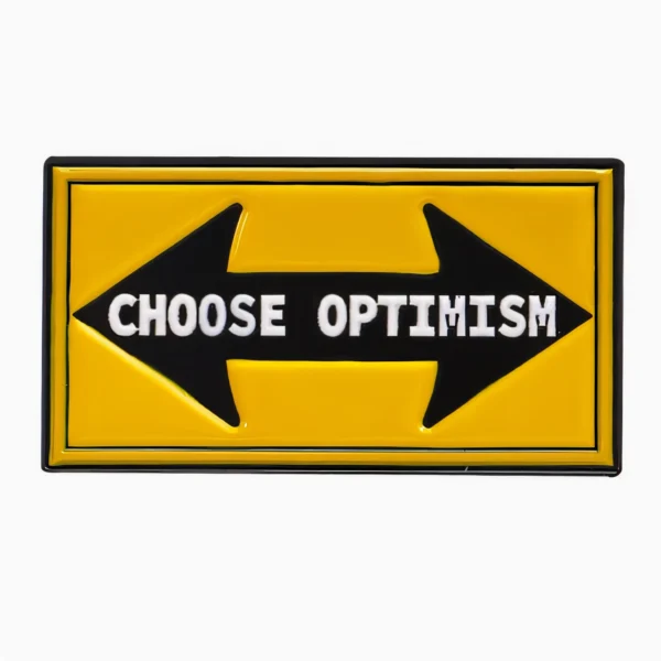 Choose Optimism Enamel Pin